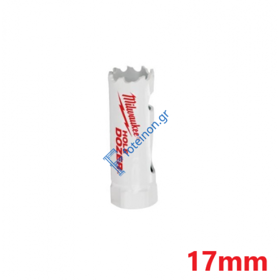 Ποτηροτρύπανο Milwaukee 17mm διάμετρος (ΒΑΘΟΣ ΚΟΠΗΣ 41mm)
