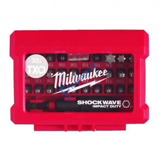 SHOCKWAVE™ SET ΜΥΤΕΣ ΓΙΑ ΒΙΔΩΜΑ 32 ΤΕΜ - TORX 4932471586