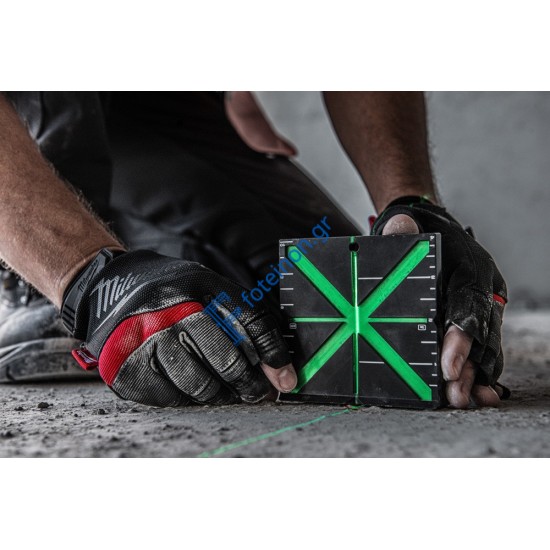 Πλάκα-στόχος Laser υψηλής αναγνωσιμότητας Milwaukee HI-VIST (4932478108)