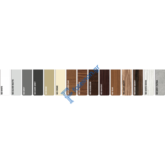 Πόρτα ασφαλείας αλουμινίου Bond Nexus S631 Dark grey