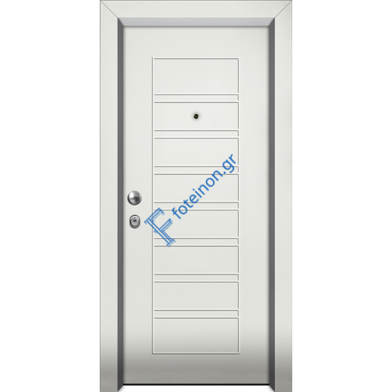 Πόρτα ασφαλείας αλουμινίου πρεσσαριστή Nexus A102