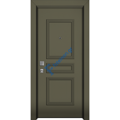 Πόρτα ασφαλείας αλουμινίου πρεσσαριστή Nexus A107