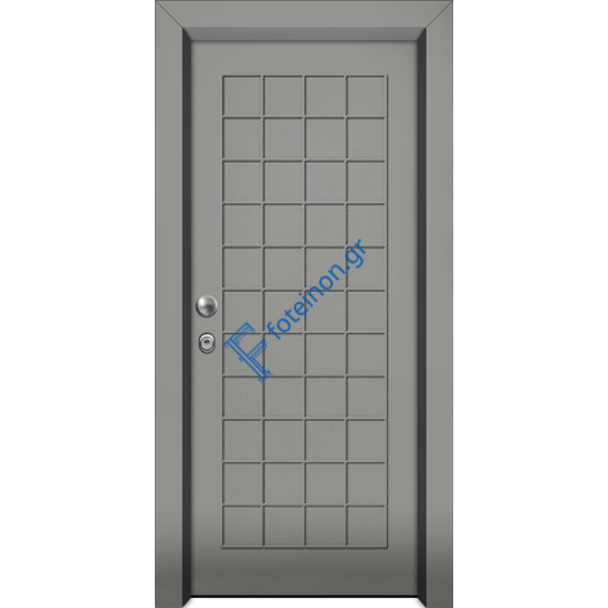 Πόρτα ασφαλείας αλουμινίου πρεσσαριστή Nexus A125