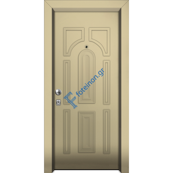 Πόρτα ασφαλείας αλουμινίου πρεσσαριστή Nexus A129