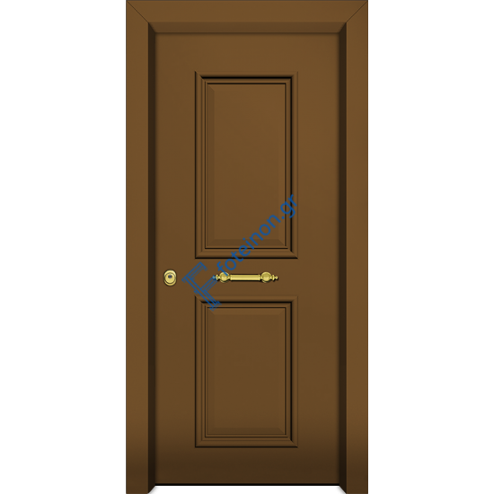 Πόρτα ασφαλείας αλουμινίου παραδοσιακή Nexus A406 (2)