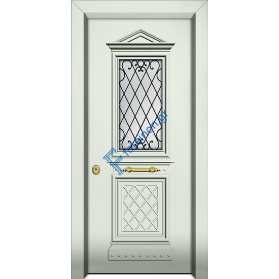 Πόρτα ασφαλείας αλουμινίου παραδοσιακή Nexus A455R3 (2)