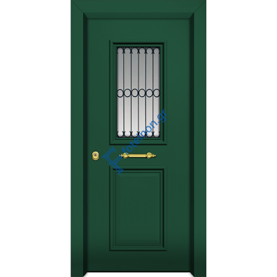 Πόρτα ασφαλείας αλουμινίου παραδοσιακή Nexus A456