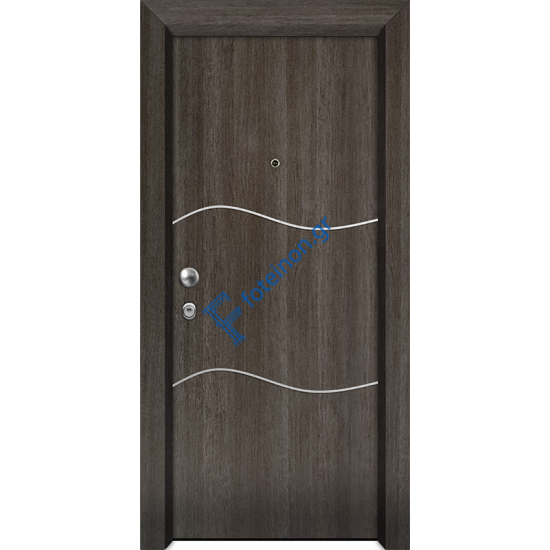 Πόρτα ασφαλείας ξύλινη Laminate Nexus L703
