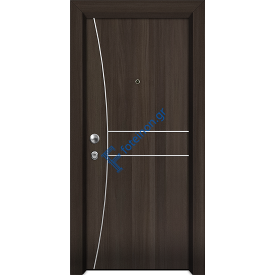 Πόρτα ασφαλείας ξύλινη Laminate Nexus L708