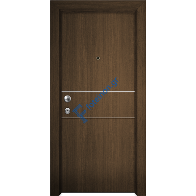 Πόρτα ασφαλείας ξύλινη Laminate Nexus L709