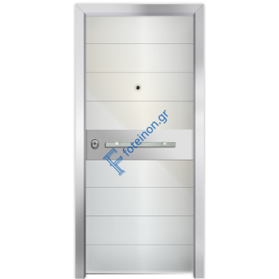 Πόρτα ασφαλείας γυάλινη Nexus S610 White