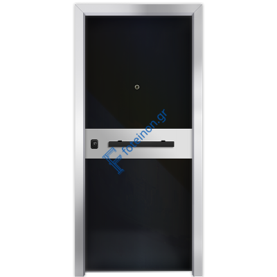 Πόρτα ασφαλείας γυάλινη Nexus S611 Black