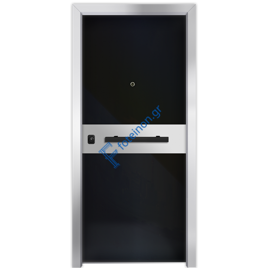 Πόρτα ασφαλείας γυάλινη Nexus S611 Black