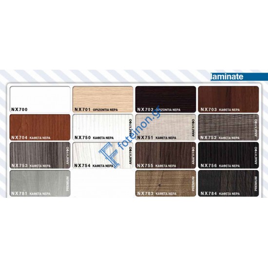 Πόρτα ασφαλείας ξύλινη Laminate Nexus L729