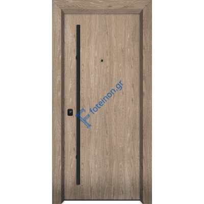 Πόρτα ασφαλείας ξύλινη καπλαμά Nexus W800