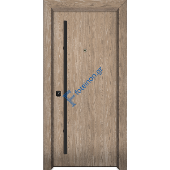 Πόρτα ασφαλείας ξύλινη καπλαμά Nexus W800