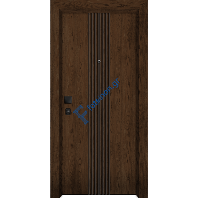 Πόρτα ασφαλείας ξύλινη καπλαμά Nexus W805