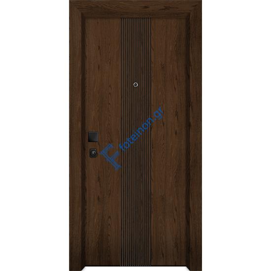 Πόρτα ασφαλείας ξύλινη καπλαμά Nexus W805