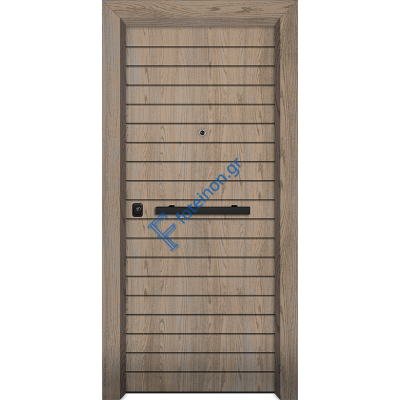 Πόρτα ασφαλείας ξύλινη καπλαμά Nexus W806