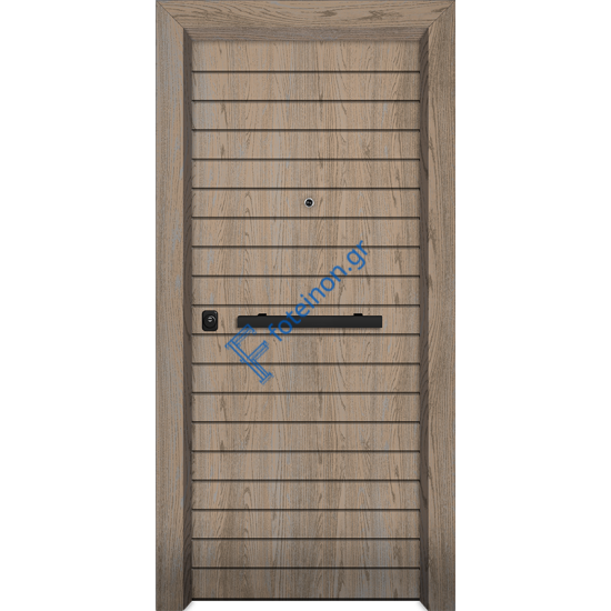 Πόρτα ασφαλείας ξύλινη καπλαμά Nexus W806