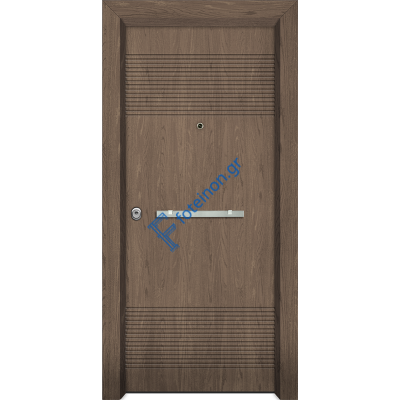 Πόρτα ασφαλείας ξύλινη καπλαμά Nexus W815