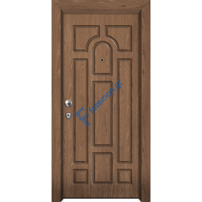 Πόρτα ασφαλείας ξύλινη καπλαμά Nexus W817