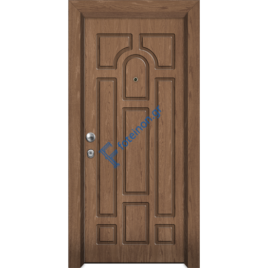 Πόρτα ασφαλείας ξύλινη καπλαμά Nexus W817