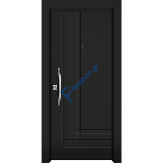 Πόρτα ασφαλείας ξύλινη καπλαμά Nexus W823