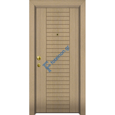 Πόρτα Ασφαλείας Laminate Nexus 16 σημείων ασφαλείας μονής θωράκισης με σχέδιο έξω P515 και σε 6 άτοκες δόσεις (Λαμπάς 24cm)