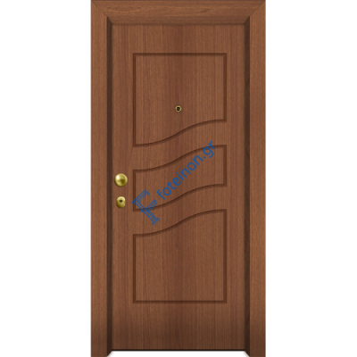 Πόρτα Ασφαλείας Laminate Nexus 16 σημείων ασφαλείας μονής θωράκισης με σχέδιο έξω P521 και σε 6 άτοκες δόσεις (Λαμπάς 24cm)