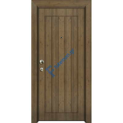 Πόρτα Ασφαλείας Laminate Nexus 16 σημείων ασφαλείας μονής θωράκισης με σχέδιο έξω P531 και σε 6 άτοκες δόσεις (Λαμπάς 24cm)