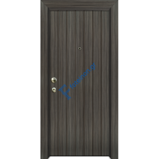 Πόρτα Ασφαλείας Laminate Nexus 16 σημείων ασφαλείας μονής θωράκισης με σχέδιο έξω P532 και σε 6 άτοκες δόσεις (Λαμπάς 24cm)