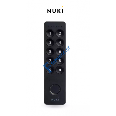 Πληκτρολόγιο Nuki Keypad 2.0 με Δακτυλικό Αποτύπωμα & Κωδικό | Μαύρο