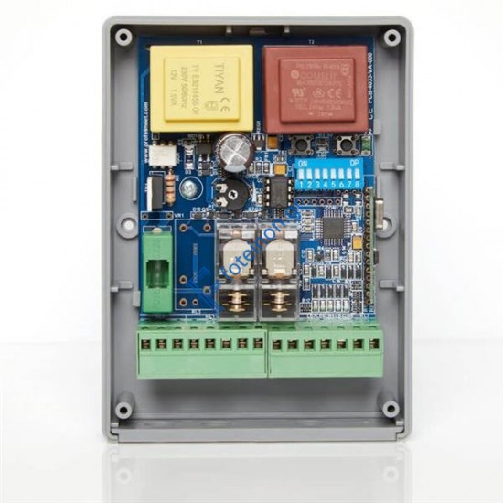 Aυτοματισμός για μοτέρ συρόμενης πόρτας έως 1200 watt, PN κυλιόμενης κωδικοποιήσης και συχνότητας 433,92MHz PN-3423 (Αντικαθιστά τον αυτοματισμό PN-3023)