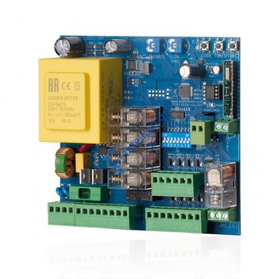 Aυτοματισμός για μοτέρ δίφυλλης ανοιγόμενης πόρτας μέχρι 2400 watt, σταθερής κωδικοποιήσης, 433,92MHz PS-3614 (Αντικαθιστά τον αυτοματισμό PS-3414)