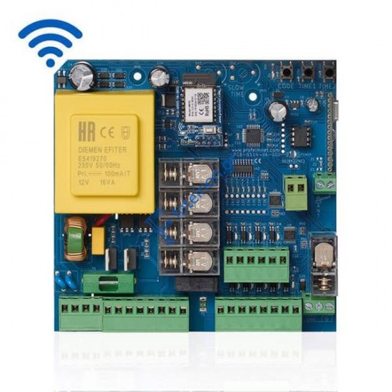 Wifi Αυτοματισμός (Πλακέτα) για 2 Μοτέρ 230VAC 433.92ΜΗz 6114 Profelmnet