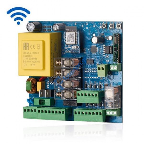 Wifi Αυτοματισμός (Πλακέτα) για 2 Μοτέρ 230VAC 433.92ΜΗz 6114 Profelmnet