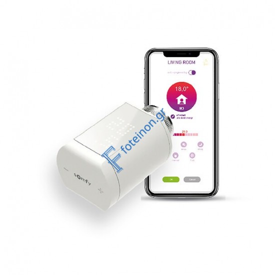 Ασύρματη Θερμοστατική Βαλβίδα io Somfy 1870508