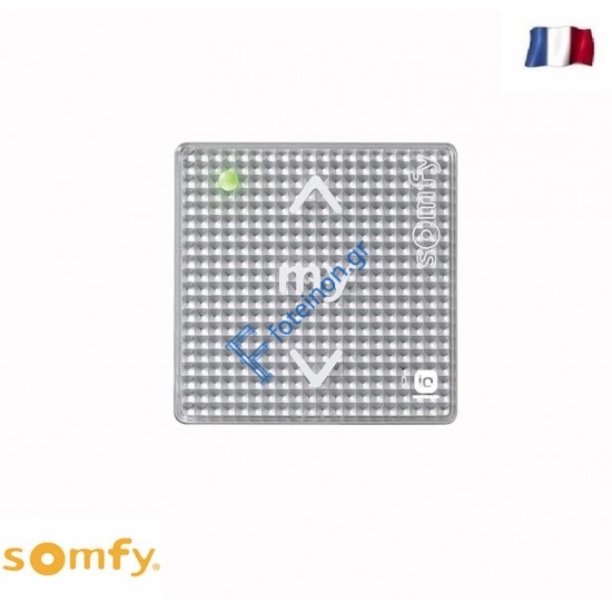 Τηλεχειριζόμενος επιτοίχιος διακόπτης αφής SOMFY Smoove 1 io silver shine Somfy (1811007)