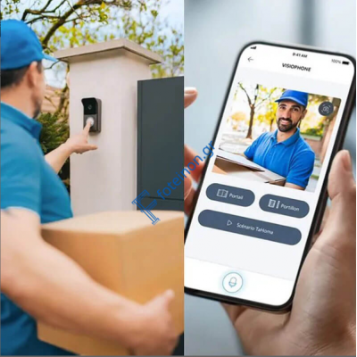 Έξυπνη Θυροτηλεόραση V500 Connect Somfy 1871265