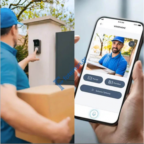 Έξυπνη Θυροτηλεόραση V500 Connect Somfy 1871265