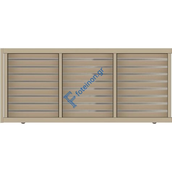 Συρόμενη αυλόπορτα Modern Stylegates M483 300x150