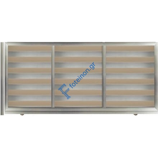 Συρόμενη αυλόπορτα Modern Stylegates M484 300x150