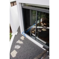 Plisse με κάτω οδηγό έτοιμη