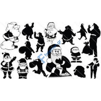 Χριστουγεννιάτικα στολίδια SDC-18 (5 τεμάχια)