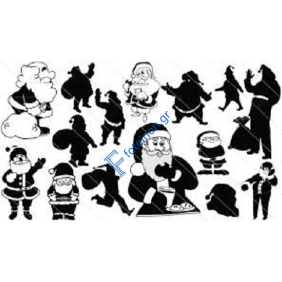 Χριστουγεννιάτικα στολίδια SDC-18 (5 τεμάχια)