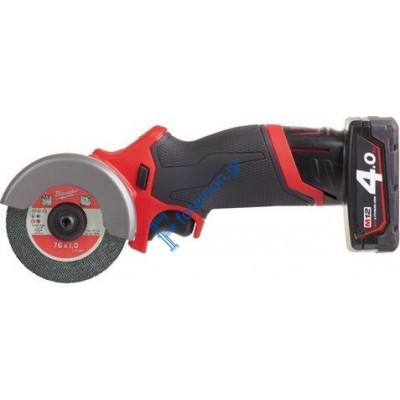 Επαναφορτιζόμενος τροχός κοπής Milwaukee M12 FCOT-422X