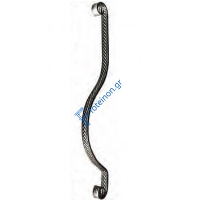 Διακοσμητικό μοτίφ σιδήρου κωδ.(26/69) 30x6 για κάγκελα/περίφραξη