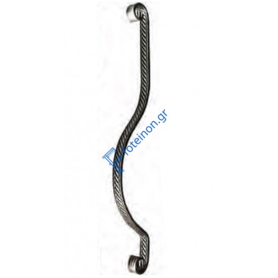 Διακοσμητικό μοτίφ σιδήρου κωδ.(26/69) 30x6 για κάγκελα/περίφραξη