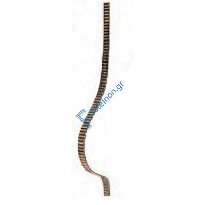 Διακοσμητικό μοτίφ σιδήρου κωδ.(28/69) 30x6 για κάγκελα/περίφραξη